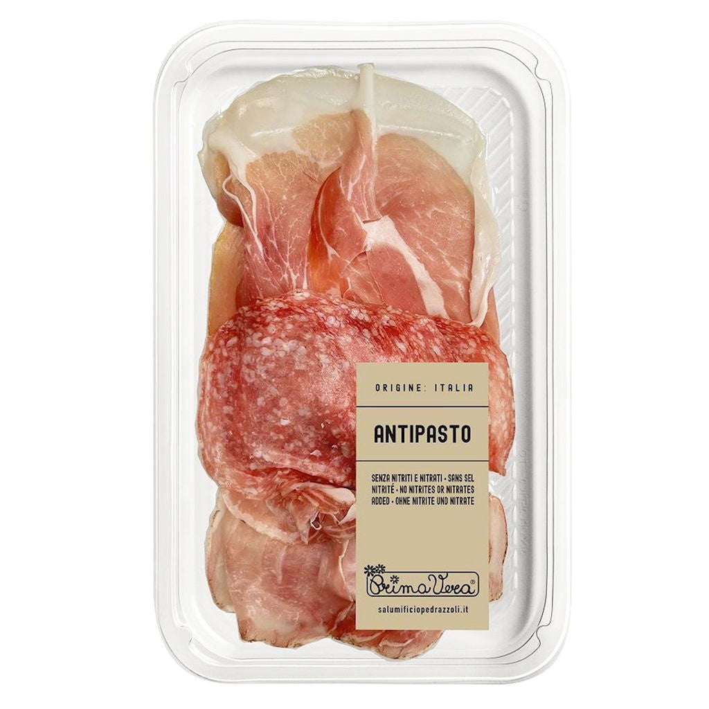 Antipasti Trio: Salami Milano, Polędwica Lonzino, Szynka Prosciutto Crudo BIO Bezglutenowe BIO 90 g