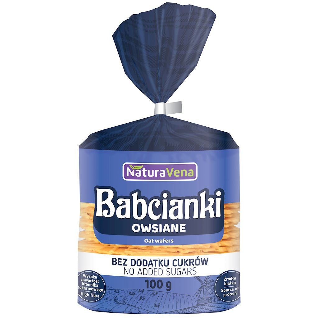 Babcianki Owsiane Bez Dodatku Cukrów (10 szt x 100 g)
