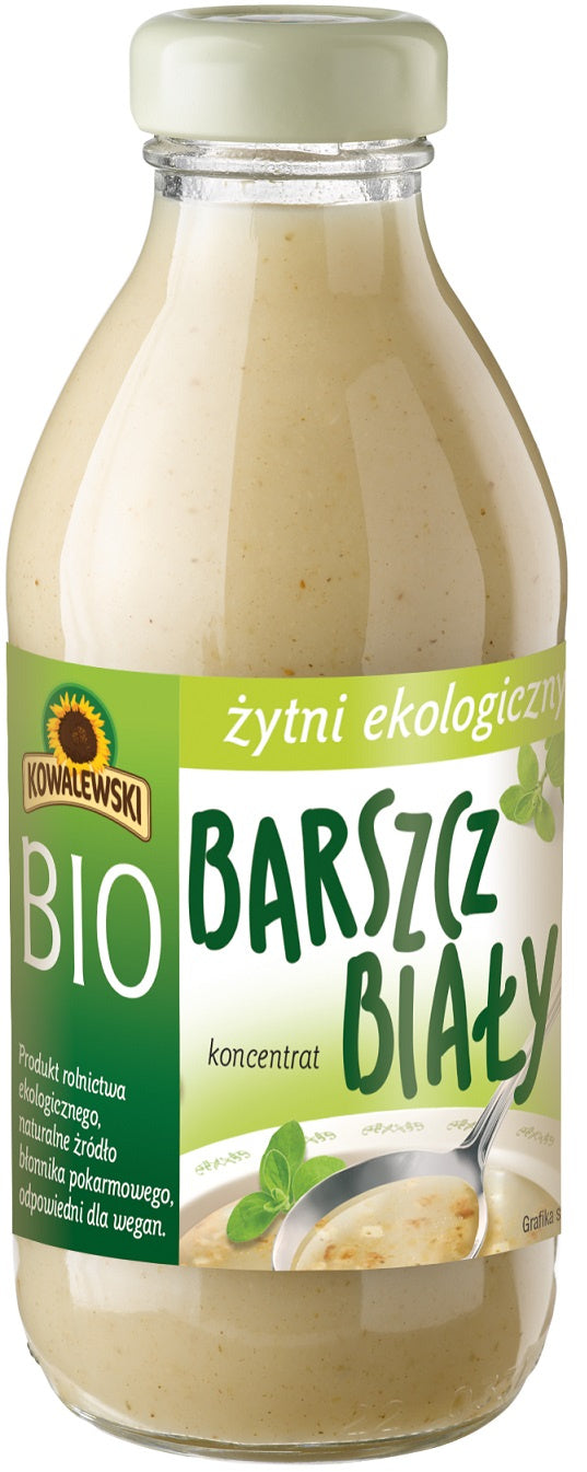 Barszcz Biały Żytni Koncentrat BIO (4 szt x 320 ml)
