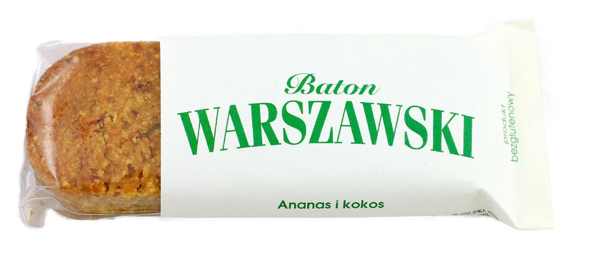 Baton Ananas i Kokos Bezglutenowy (4 szt x 50 g)