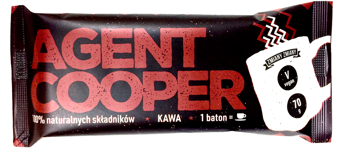 Baton Kawowy Agent Cooper Bezglutenowy (4 szt x 70 g)