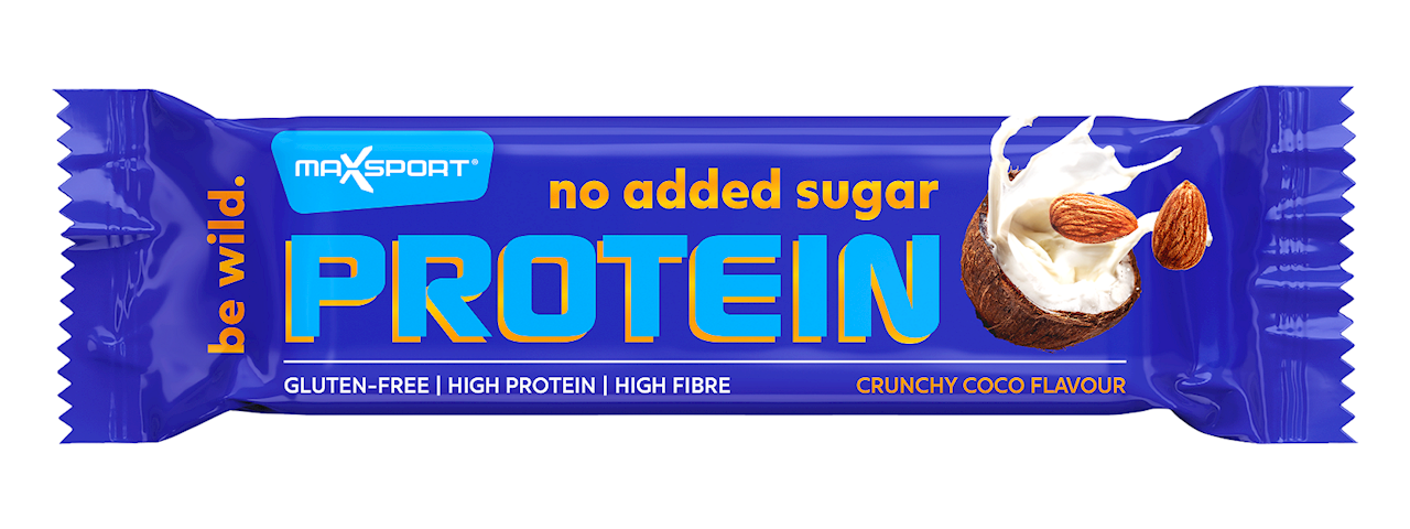 Baton Proteinowy Kokosowo - Migdałowy w Czekoladzie Mlecznej Bez Dodatku Cukrów Bezglutenowy (5 szt x 40 g)