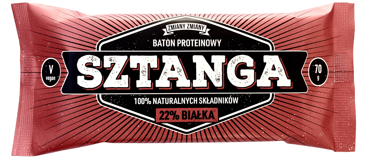 Baton Proteinowy Sztanga Bezglutenowy (6 szt x 70 g)