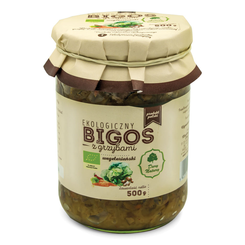 Bigos Wegański z Grzybami BIO (2 szt x 500 g)