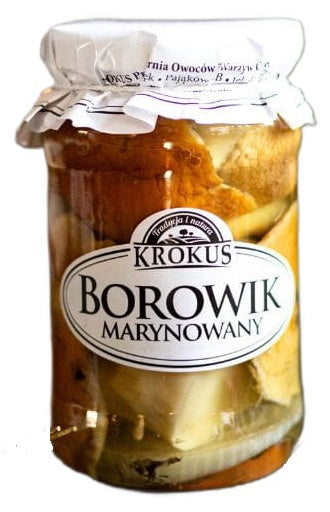 Borowik Marynowany Bezglutenowy 360 g (190 g)