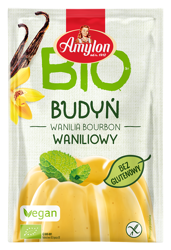 Budyń Waniliowy Bezglutenowy BIO (10 szt x 40 g)