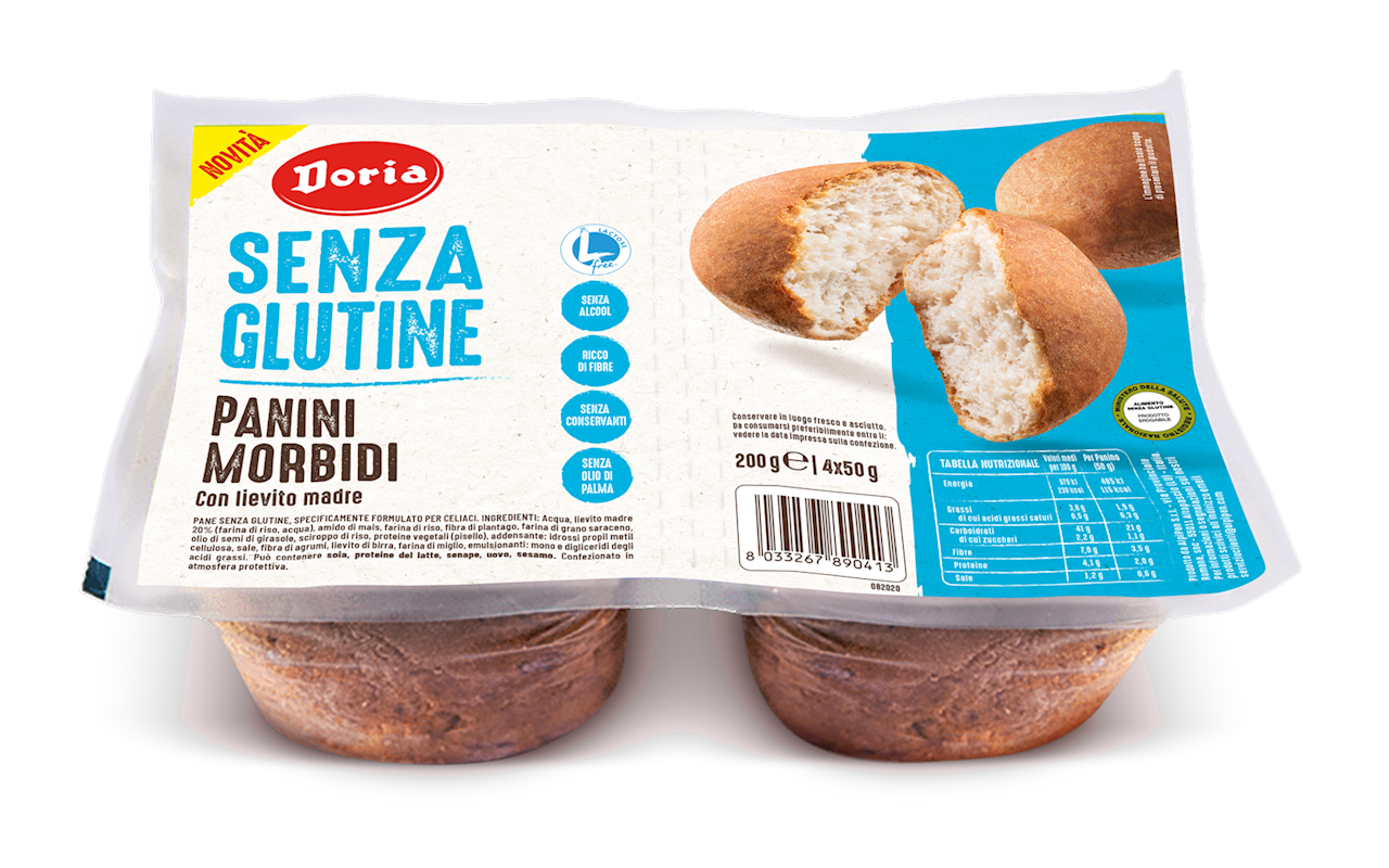 Bułeczki Miękkie Bezglutenowe (4 Szt.) (2 szt x 200 g)