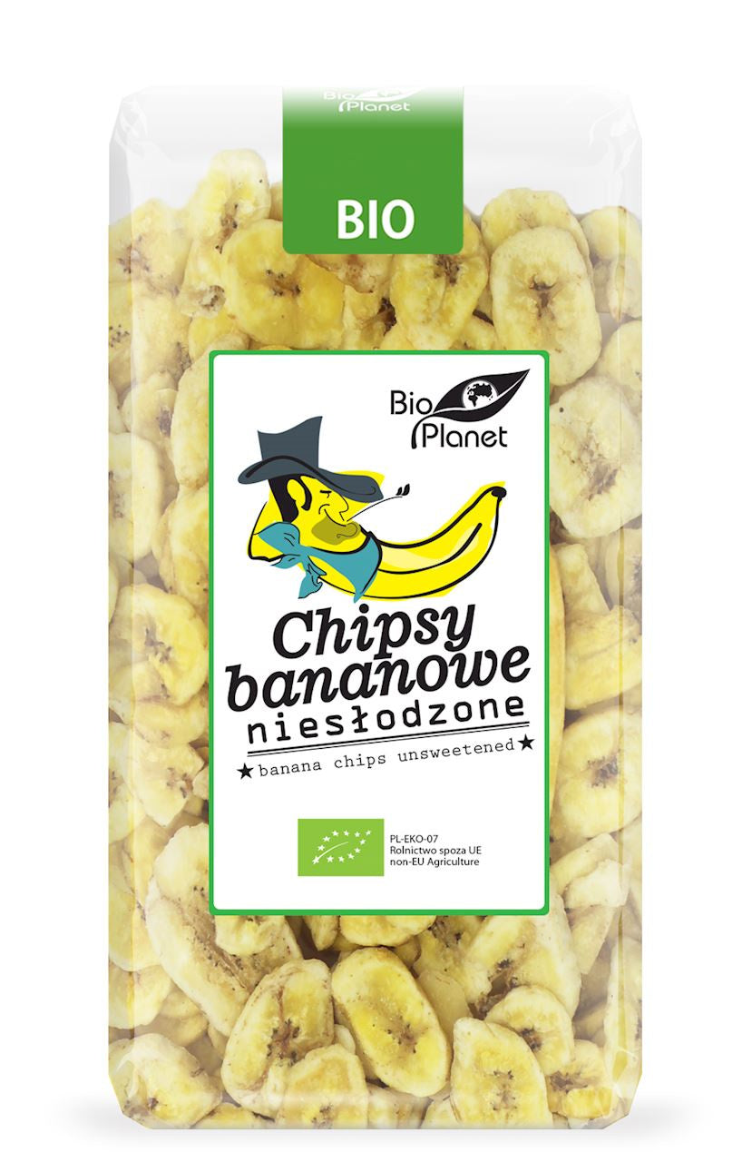 Chipsy Bananowe Niesłodzone BIO (2 szt x 350 g)