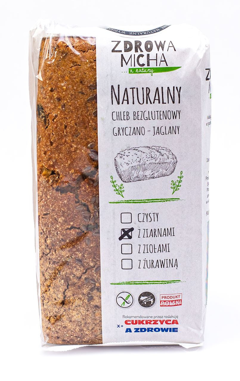 Chleb z Ziarnami Bezglutenowy 600 g