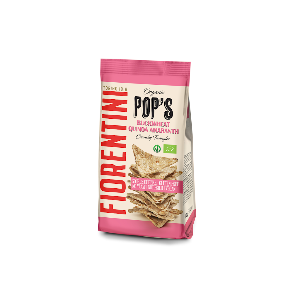 Chrupki Gryczane Piramidki z Quinoa i Amarantusem Bezglutenowe BIO (3 szt x 80 g)