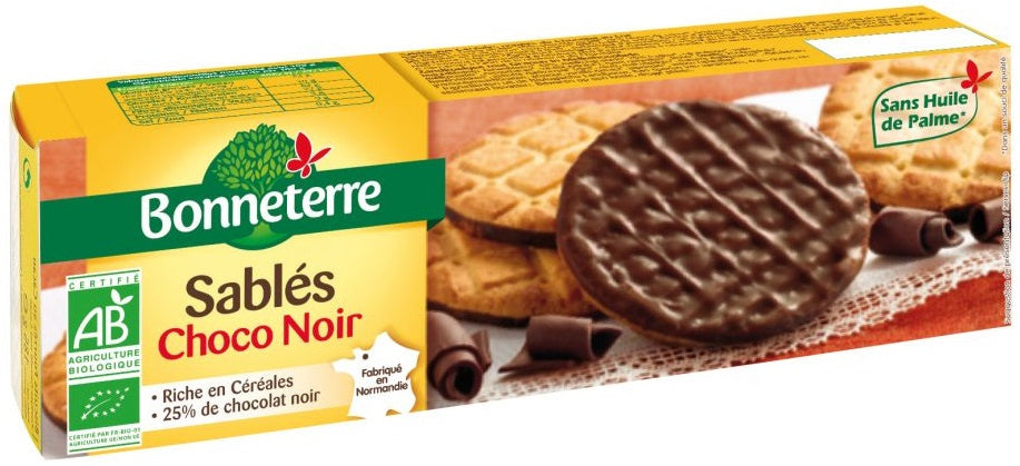 Ciastka Oblane Gorzką Czekoladą BIO (2 szt x 120 g)