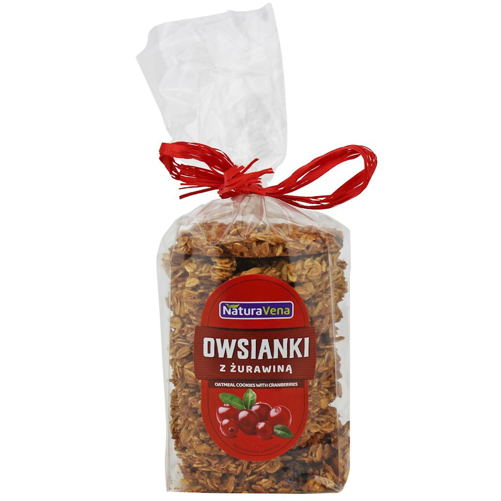 Ciastka Owsianki z Żurawiną (6 szt x 175 g)