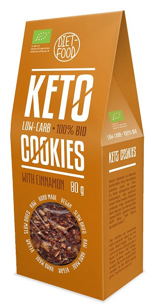 Ciastka z Cynamonem Keto BIO - Diet (3 szt x 80 g)