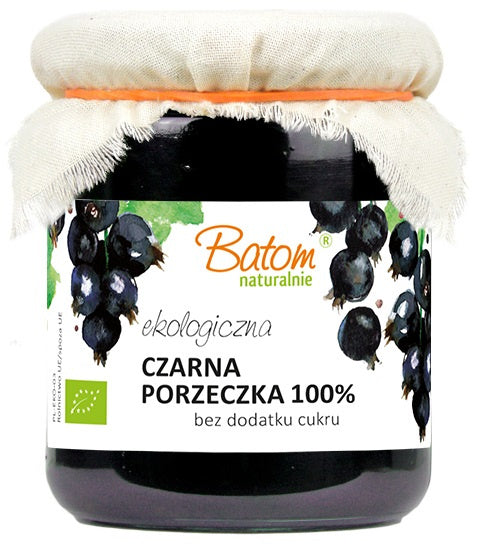 Czarna Porzeczka 100 % Bez Dodatku Cukrów BIO 260 g