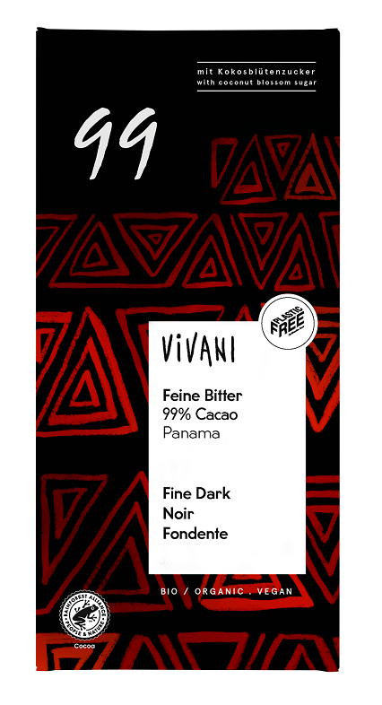 Czekolada Gorzka 99 % BIO (2 szt x 80 g)