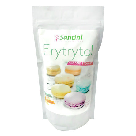 Erytrytol Francuski Bezglutenowy 500 g (Torebka)