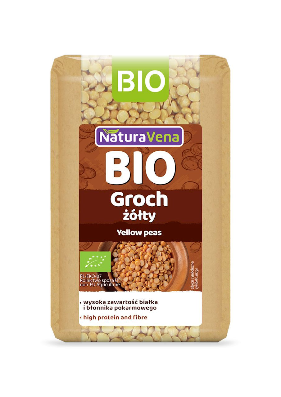 Groch Żółty BIO (7 szt x 400 g)