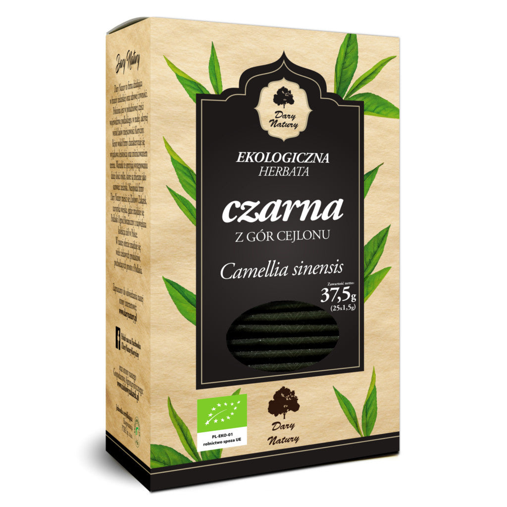 Herbata Czarna BIO (25 x 1,5 g) 37,5 g (2 szt x 38 g)