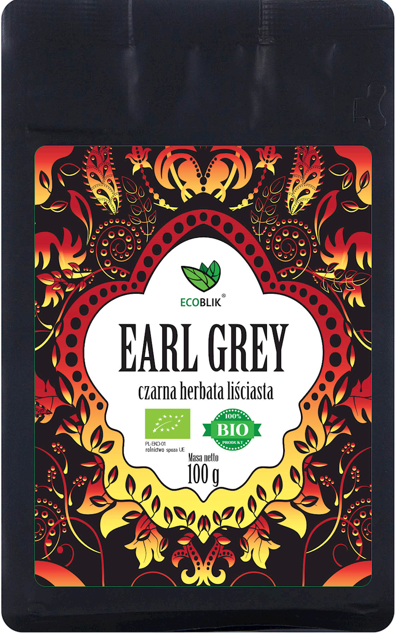 Herbata Czarna Earl Grey BIO 100 g
