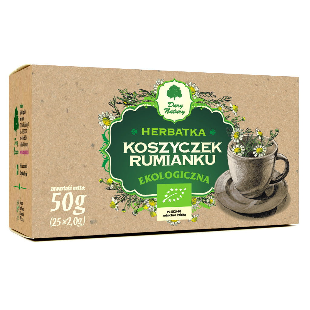 Herbatka z Koszyczków Rumianku BIO (25 x 2 g) (3 szt x 50 g)