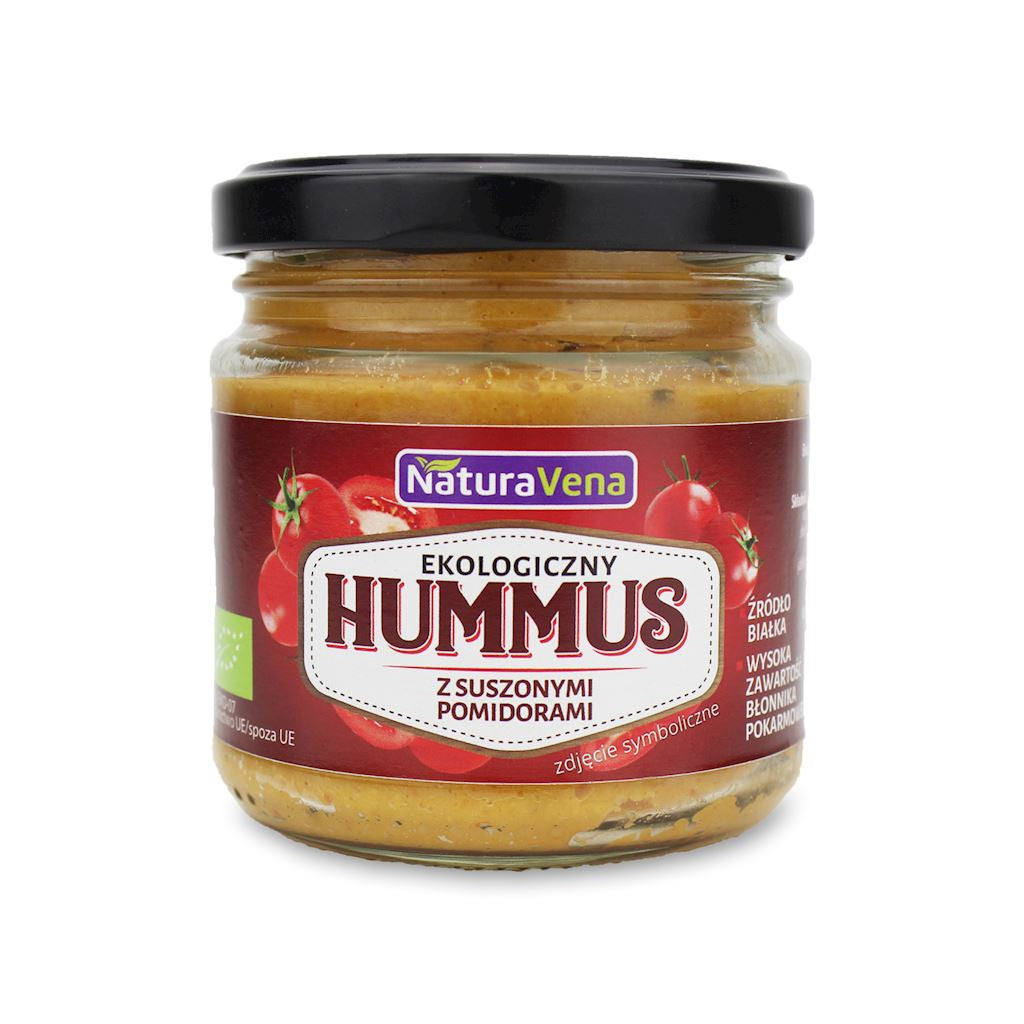 Hummus z Suszonymi Pomidorami BIO (6 szt x 185 g)