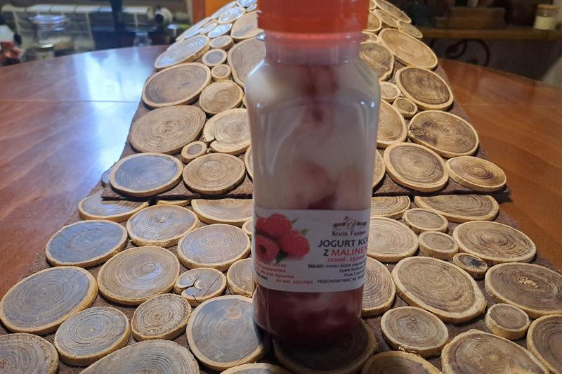 Jogurt kozi z maliną (250 ml)