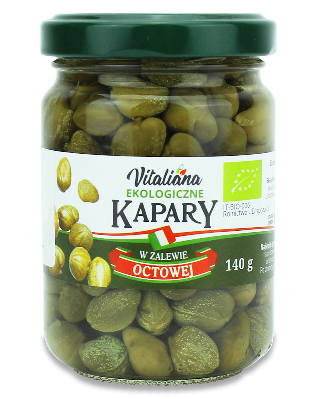 Kapary Marynowane BIO 140 g () (3 szt x 90 g)