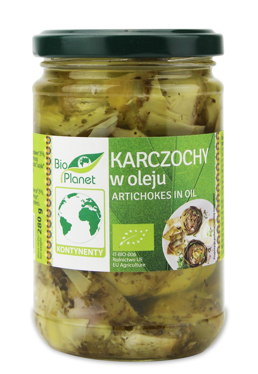 Karczochy w Oleju BIO 280 g (150 g)