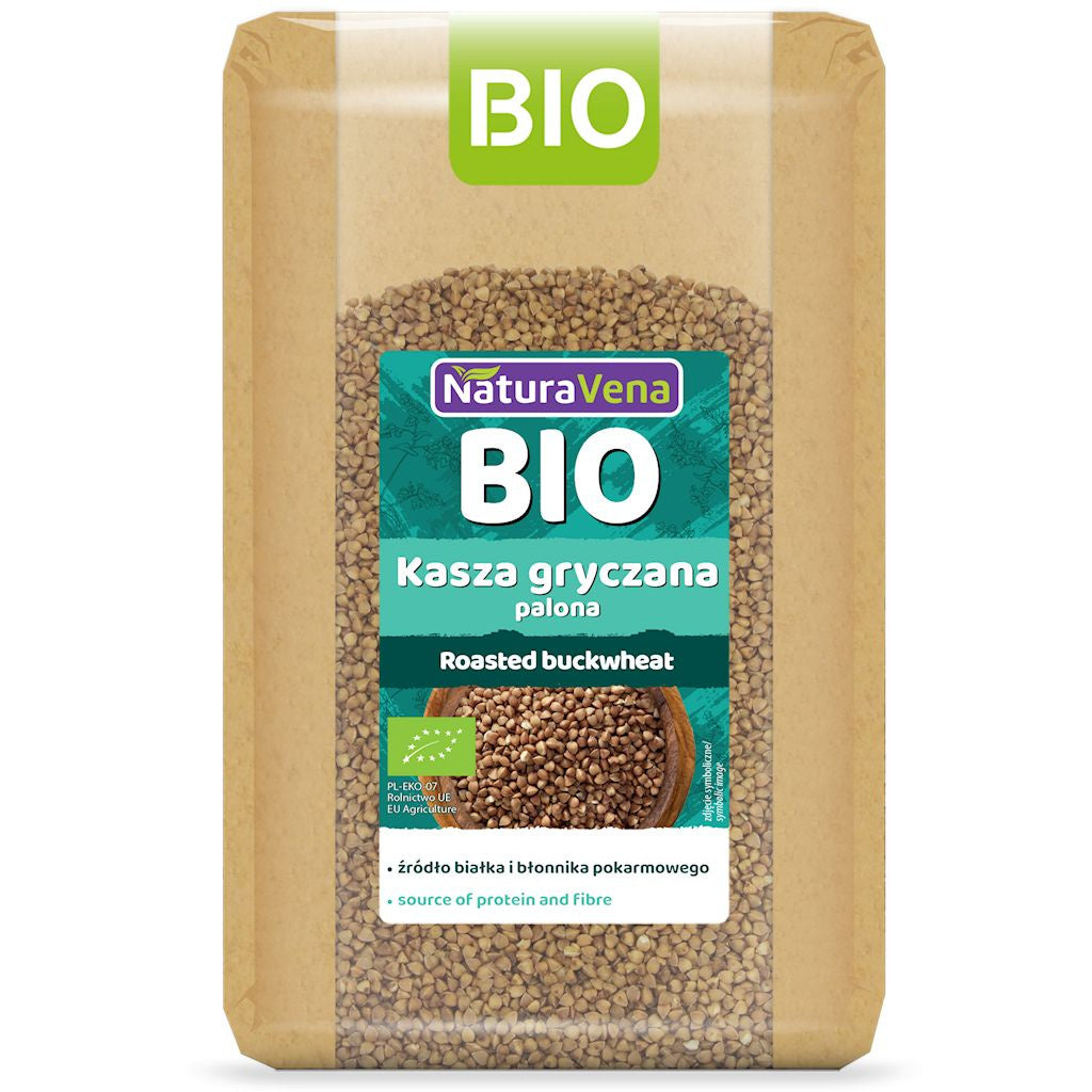 Kasza Gryczana Palona BIO (3 szt x 1 kg)