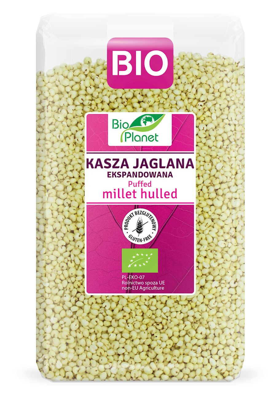Kasza Jaglana Ekspandowana Bezglutenowa BIO (3 szt x 150 g)