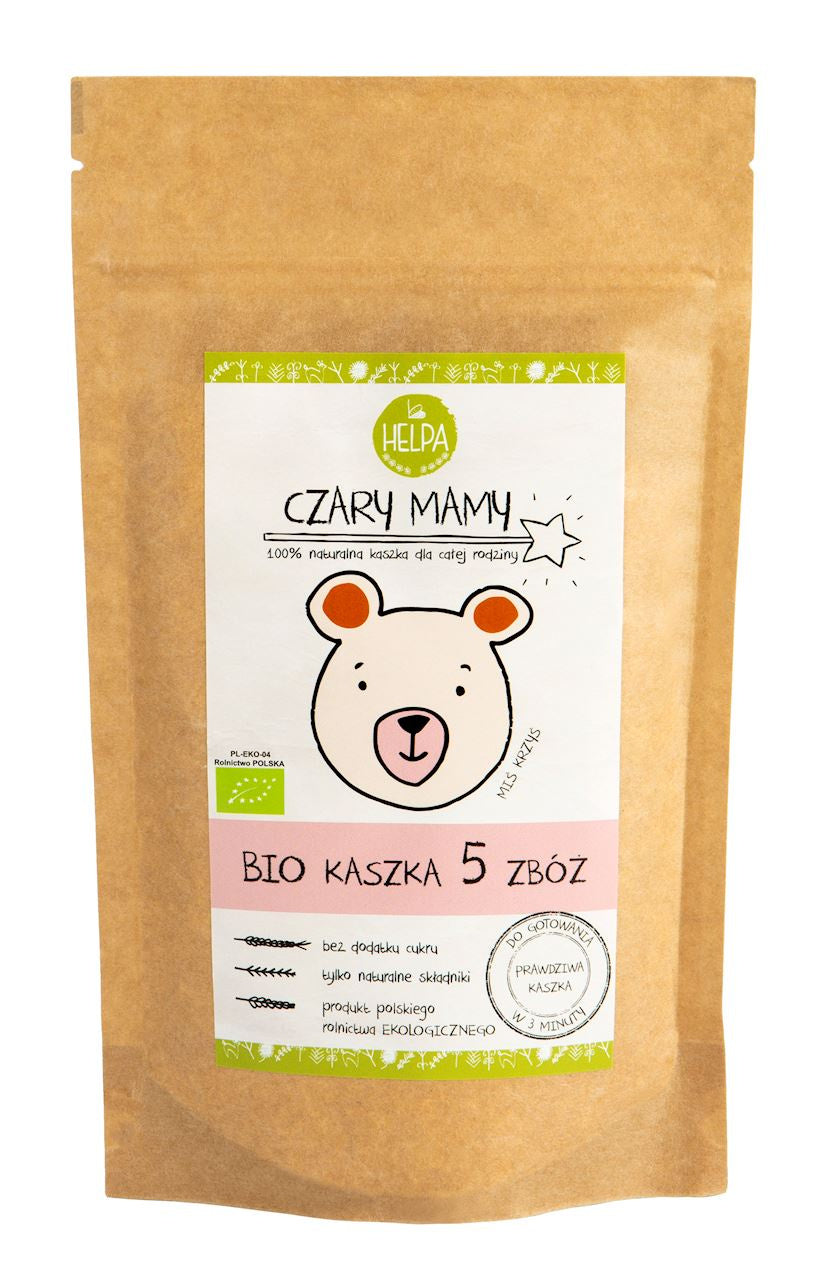 Kaszka 5 Zbóż Bez Dodatku Cukrów BIO (2 szt x 200 g)