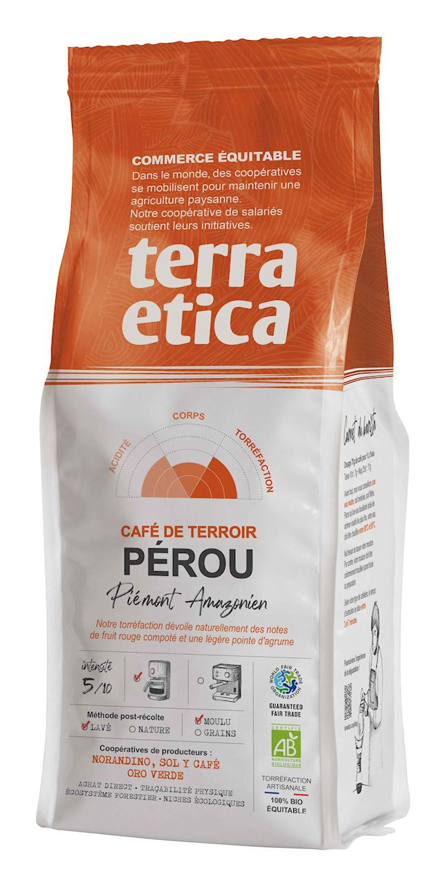Kawa Mielona Arabica 100 % Peru Fair Trade BIO 250 g