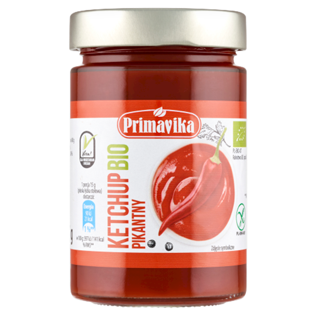Ketchup Pikantny Bezglutenowy BIO (2 szt x 315 g)