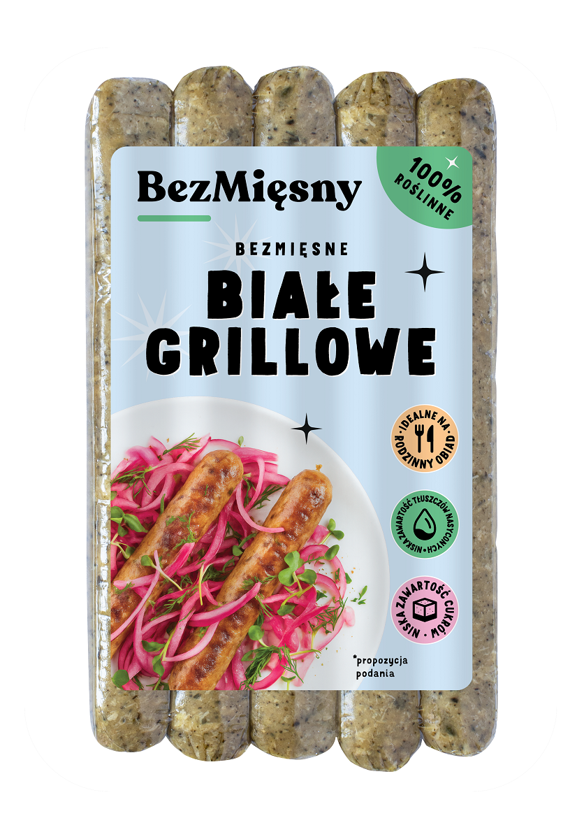 Kiełbaski Białe Roślinne (2 szt x 180 g)
