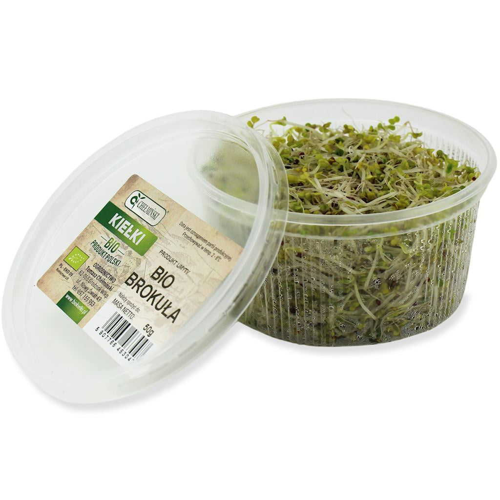 Kiełki Brokułu Świeże BIO (Około ) (2 szt x 50 g)