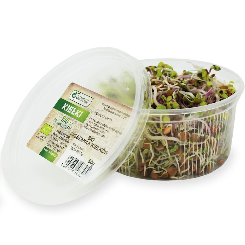 Kiełki Mieszanka Świeże BIO (Około ) (2 szt x 50 g)