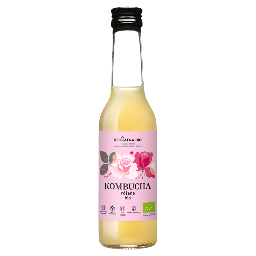 Kombucha Różana BIO (2 szt x 270 ml)