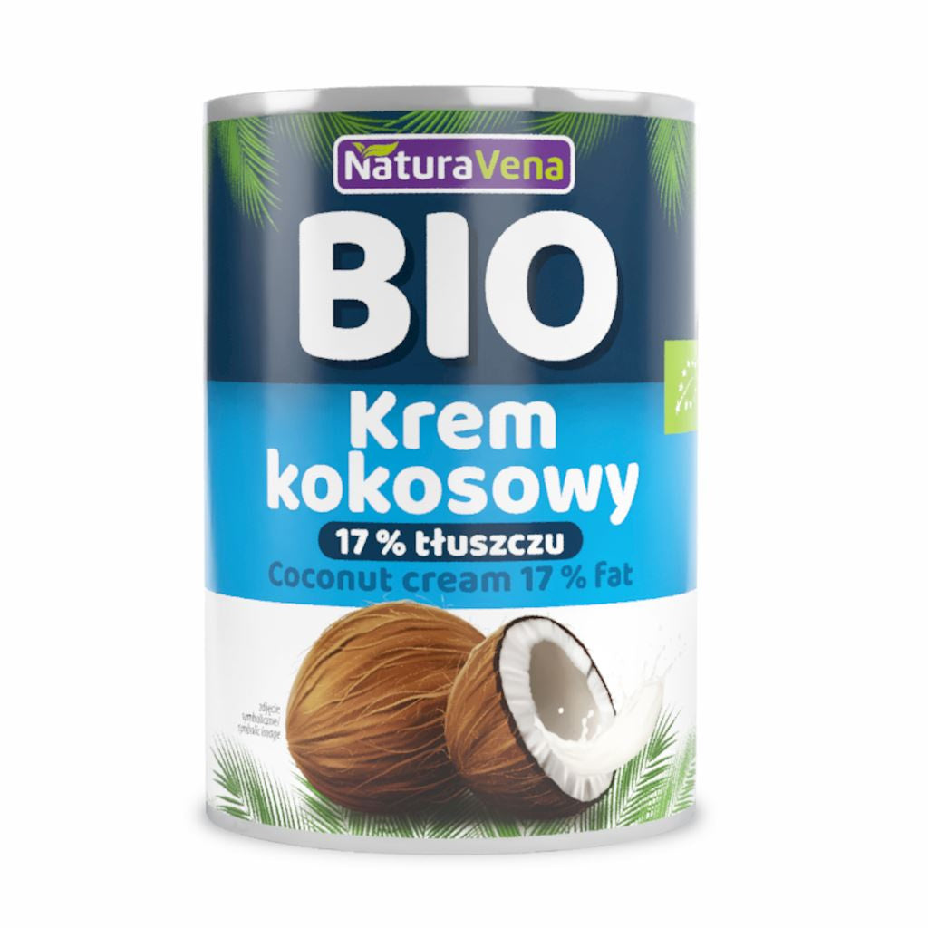 Krem Kokosowy 17 % BIO (6 szt x 400 ml)