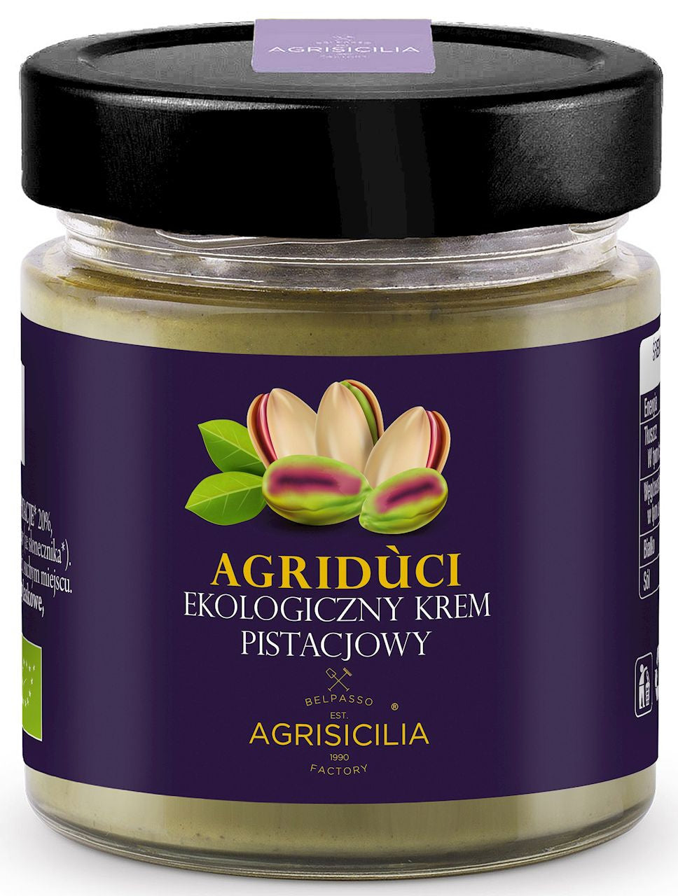 Krem Pistacjowy 20 % BIO 200 g