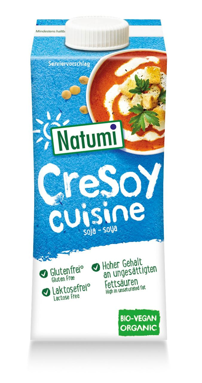 Krem Sojowy Do Gotowania i Pieczenia Bezglutenowy BIO (5 szt x 200 ml)