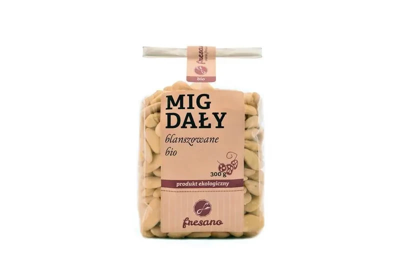 MIGDAŁY BLANSZOWANE BIO (300 g)