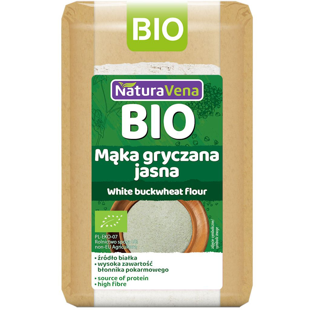 Mąka Gryczana Jasna BIO (6 szt x 500 g)