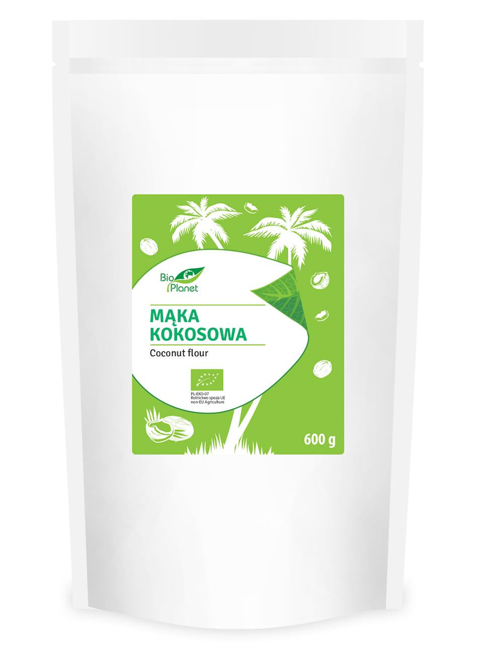 Mąka Kokosowa BIO (2 szt x 600 g)