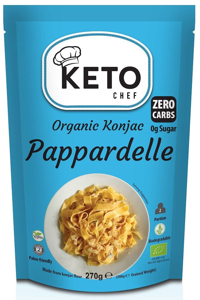 Makaron (Konjac) Pappardelle Bezglutenowy BIO 270 g () (5 szt x 200 g)
