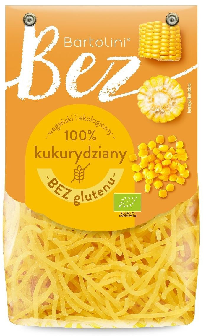 Makaron (Kukurydziany) Krajanka Bezglutenowy BIO (3 szt x 250 g)