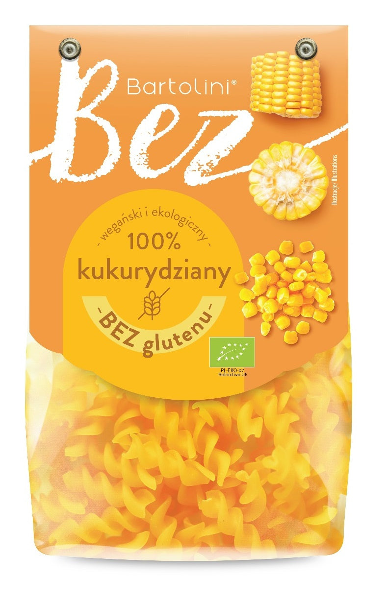 Makaron (Kukurydziany) Świderki Bezglutenowy BIO (3 szt x 250 g)