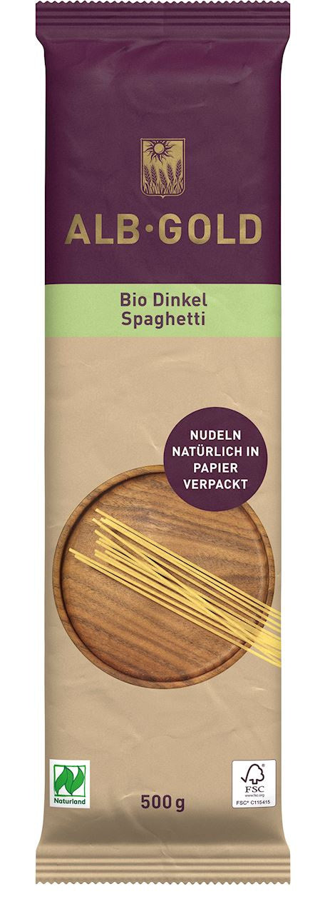 Makaron (Orkiszowy) Spaghetti BIO - Alb (2 szt x 500 g)