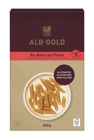 Makaron (Ryżowy Razowy) Penne Bezglutenowy BIO (3 szt x 250 g)