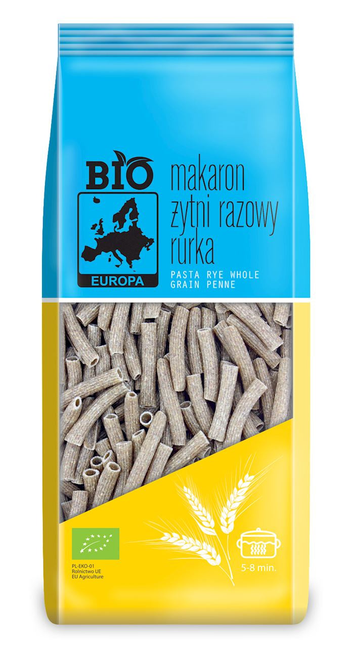 Makaron (Żytni Razowy) Rurka BIO (4 szt x 400 g)