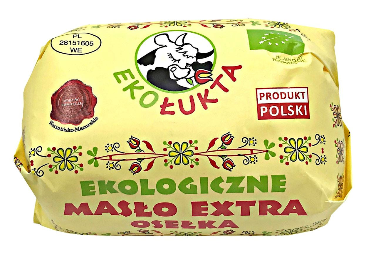 Masło Ekstra Osełka (82 % Tłuszczu) BIO (2 szt x 200 g)